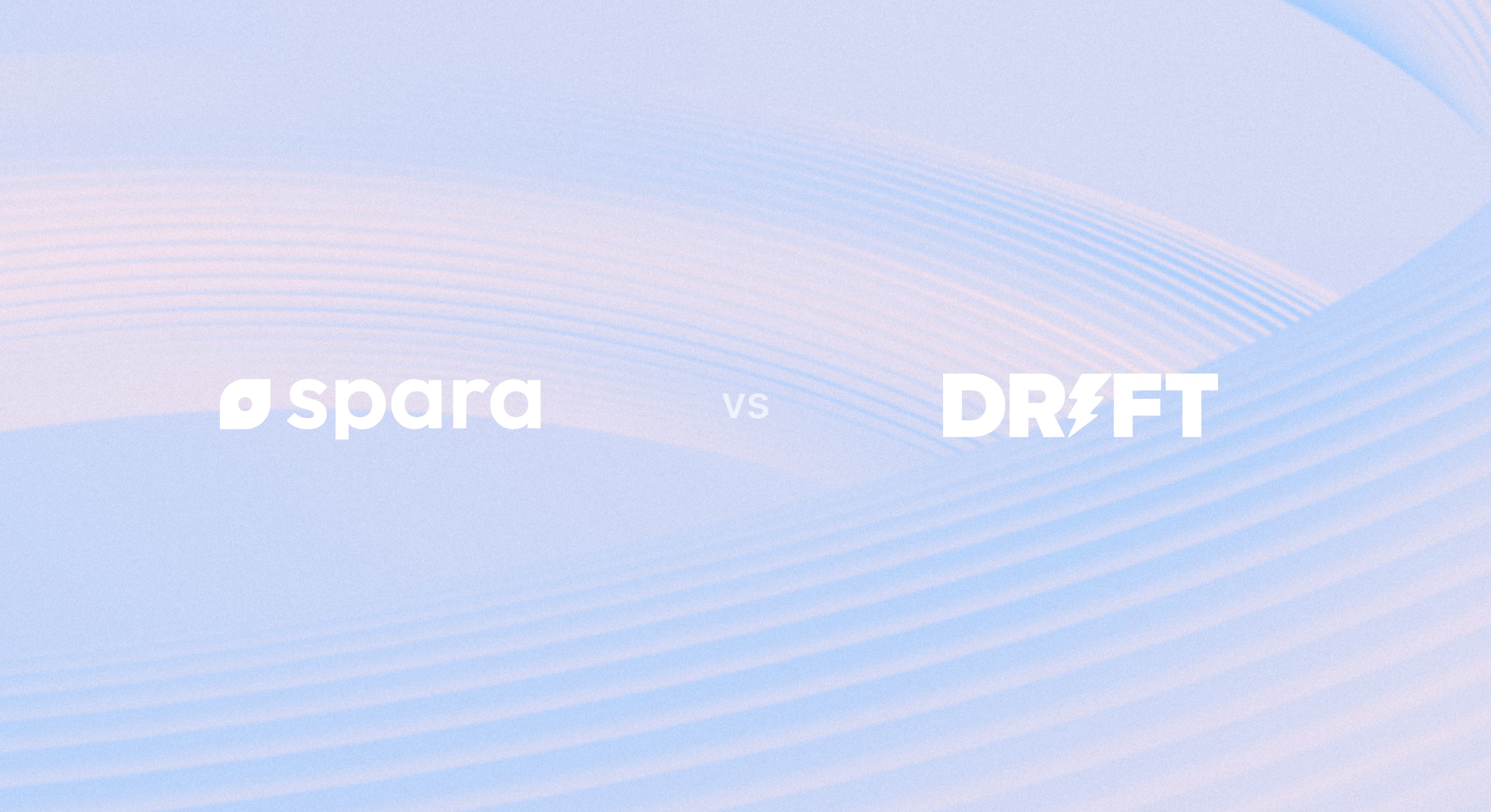 graphic showing spara logo and drift logo